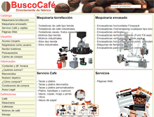 Tablet Screenshot of buscocafe.com